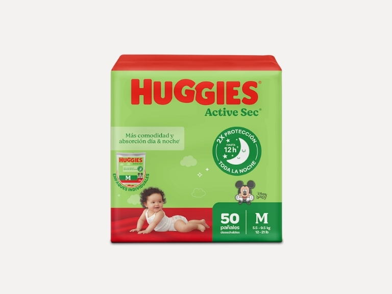 Paales Huggies Active Sec M