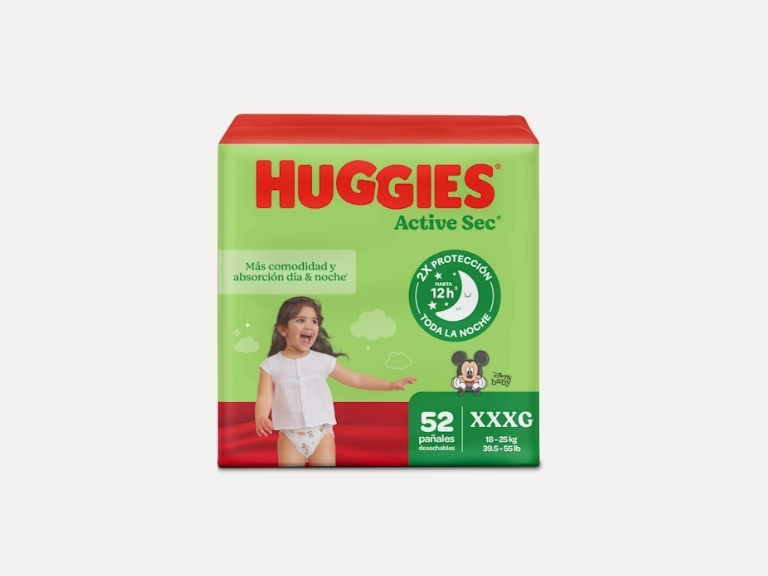 Paales Huggies Active Sec XXXG