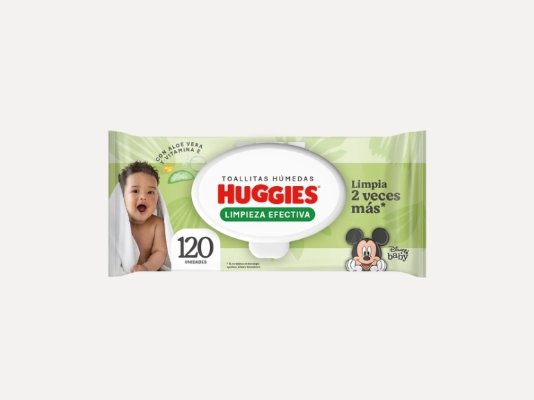 Toallitas Hmedas Huggies  Limpieza Efectiva MAIN PDP image